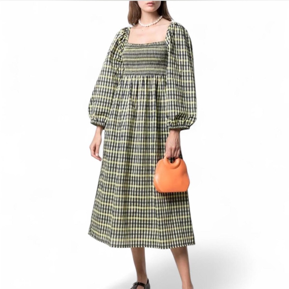 Baum Und Pfergarten Aquina Gingham Dress